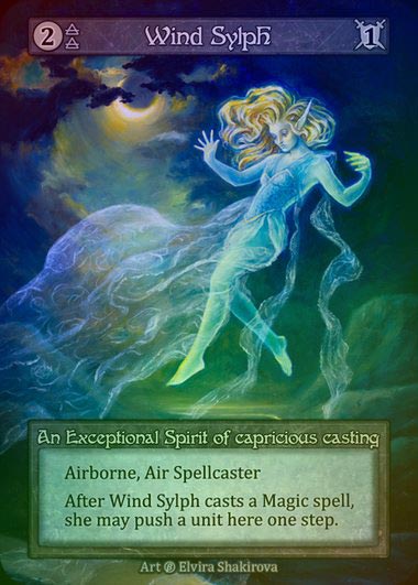 【FOIL】[Air] Wind Sylph [beta-Exceptional]